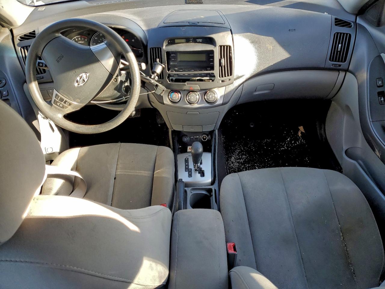 2010 HYUNDAI ELANTRA BLUE photo 8
