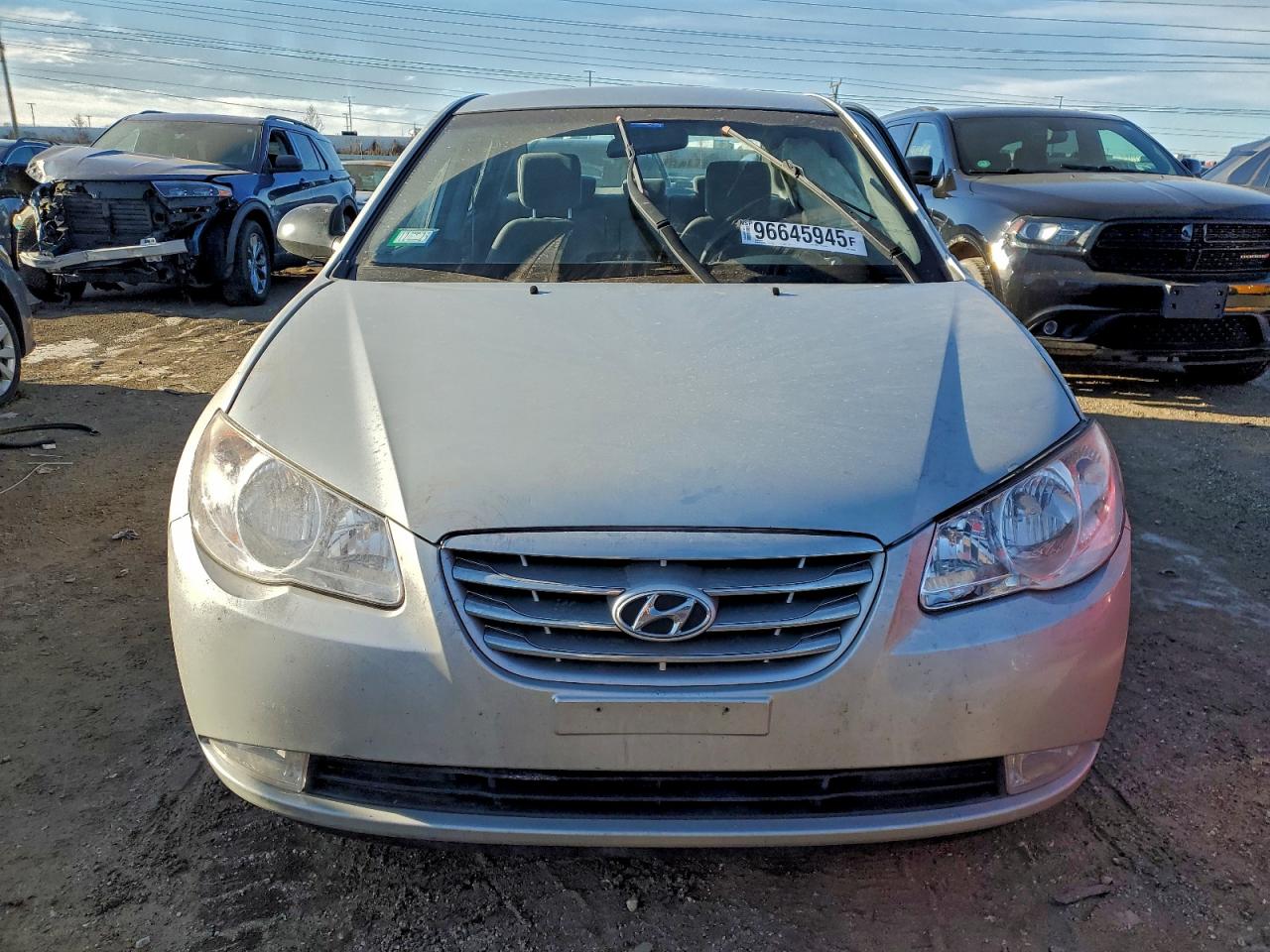 2010 HYUNDAI ELANTRA BLUE photo 5