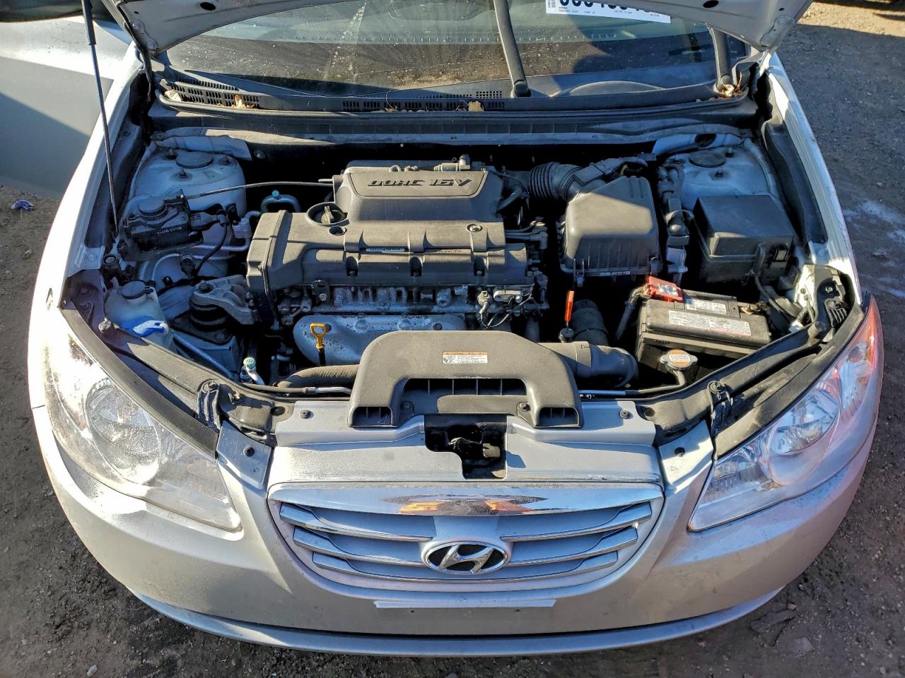 2010 HYUNDAI ELANTRA BLUE photo 11