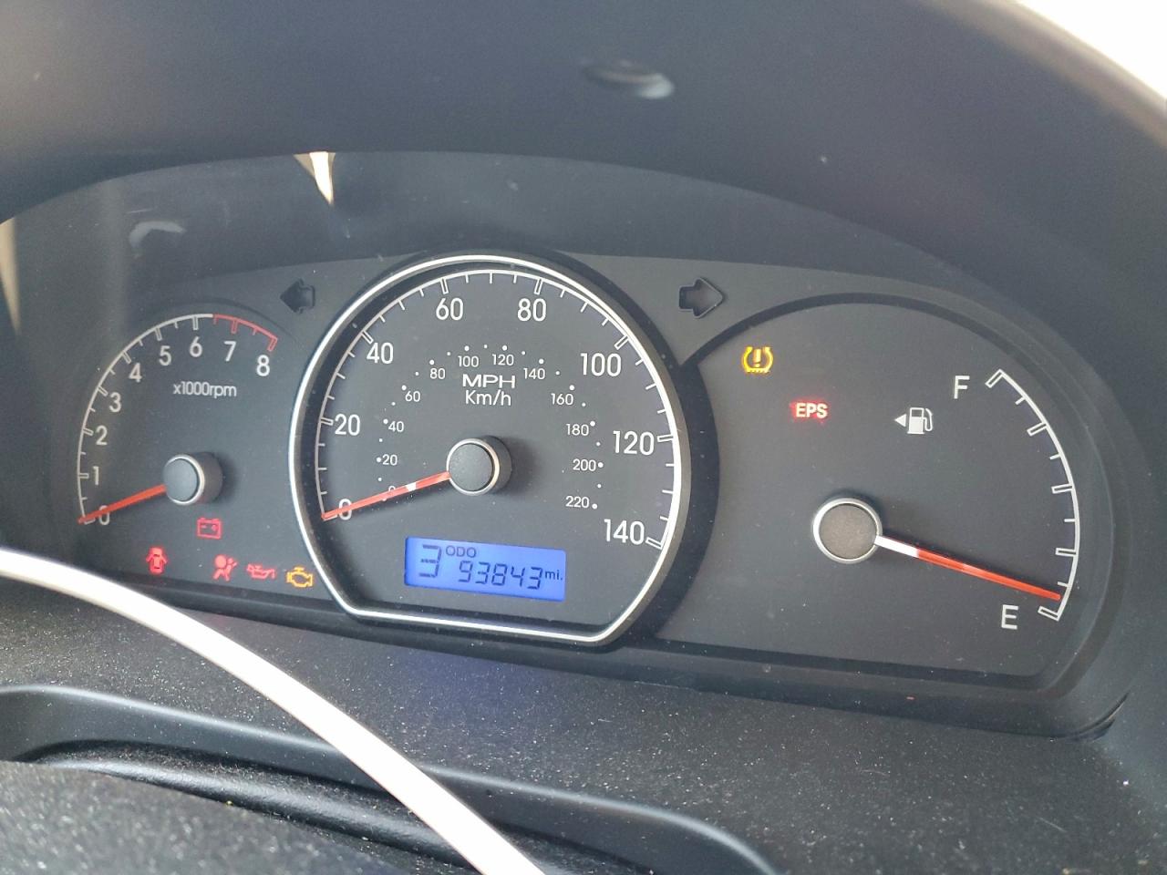 2010 HYUNDAI ELANTRA BLUE photo 9