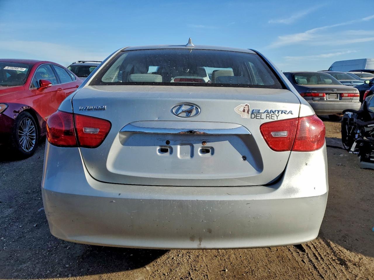 2010 HYUNDAI ELANTRA BLUE photo 6