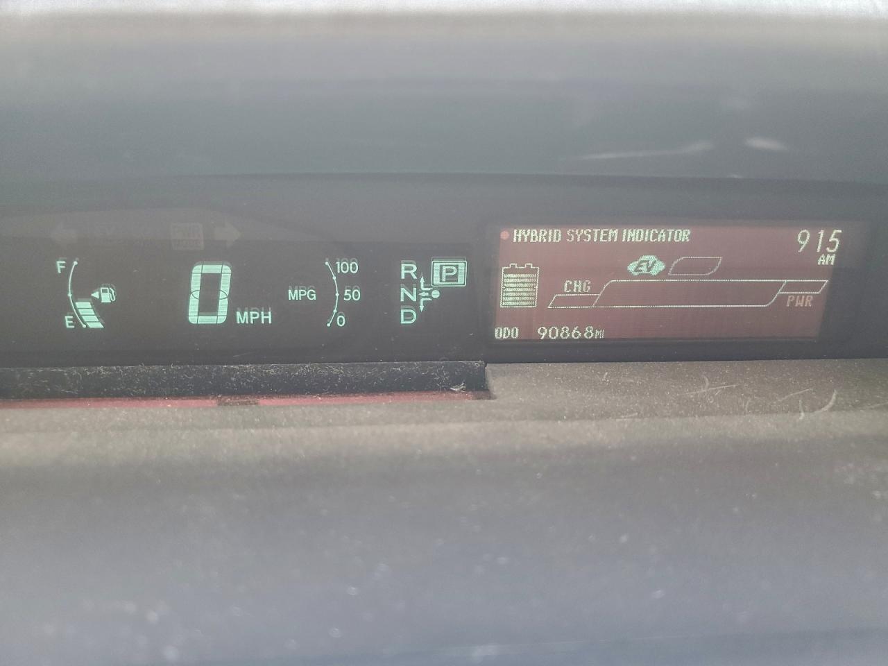 2012 TOYOTA PRIUS photo 9