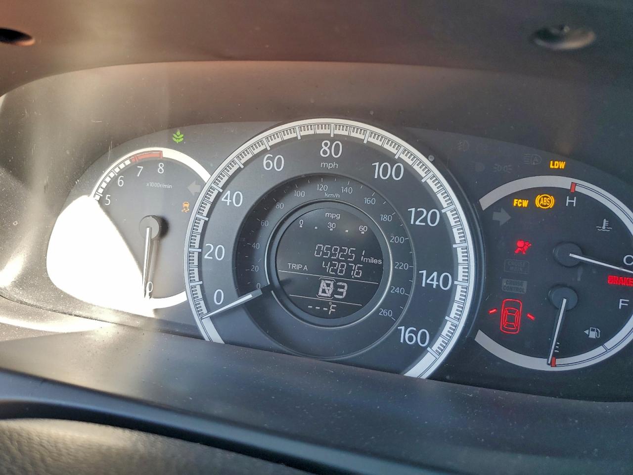 2014 HONDA ACCORD EXL photo 9
