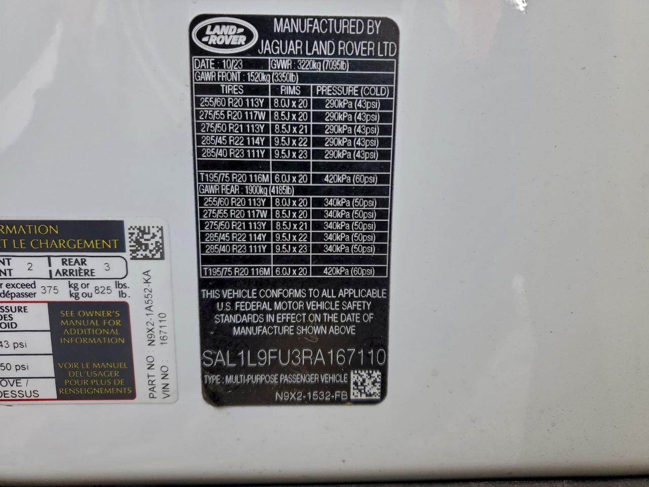 2024 LAND ROVER RANGE ROVER SPORT DYNAMIC SE photo 12