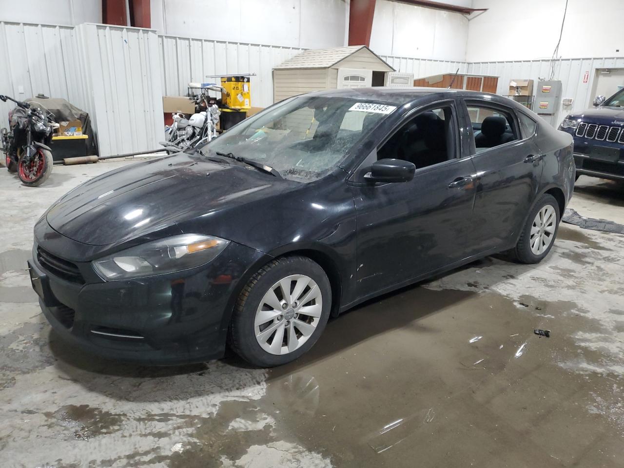 2014 DODGE DART SXT — BURN - ENGINE damage — photo 1