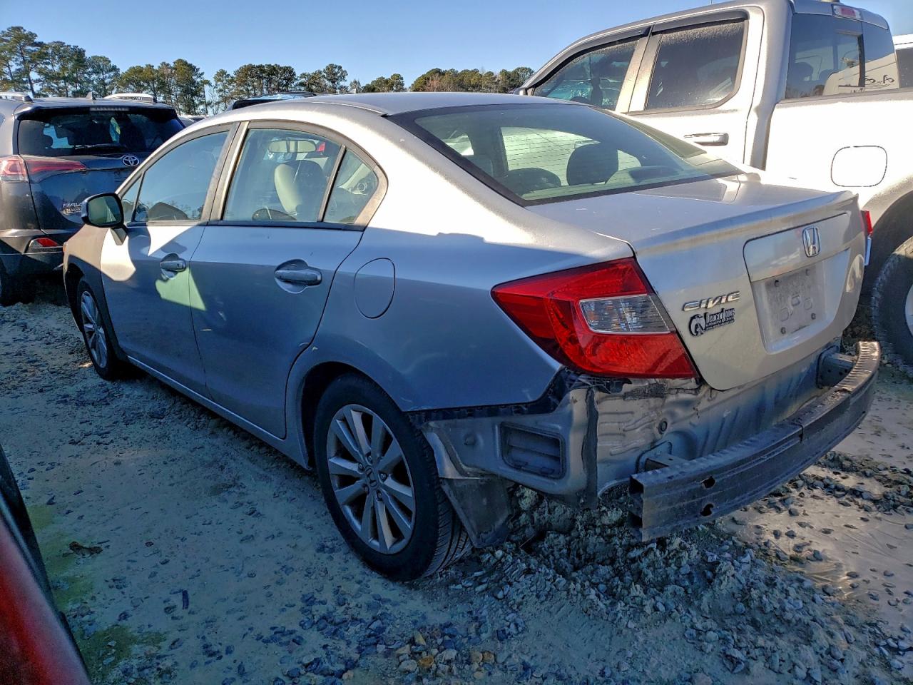 2012 HONDA CIVIC EXL photo 2