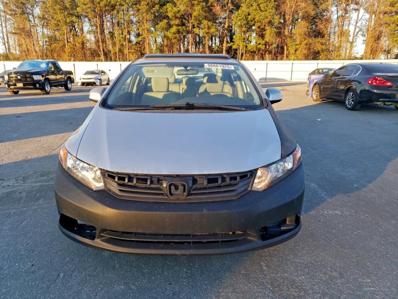 2012 HONDA CIVIC EXL photo 5