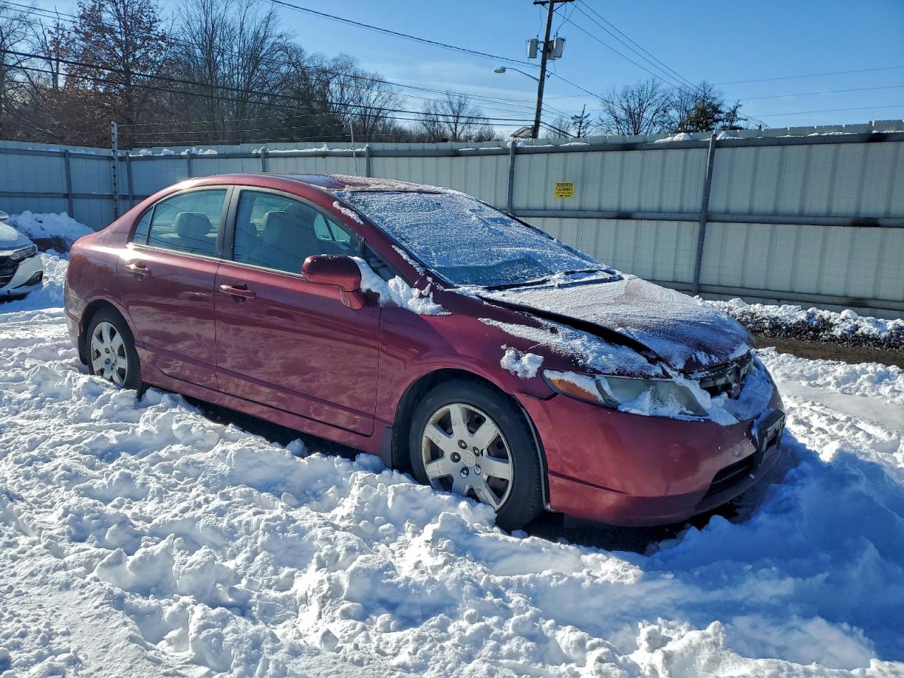 2008 HONDA CIVIC LX photo 4