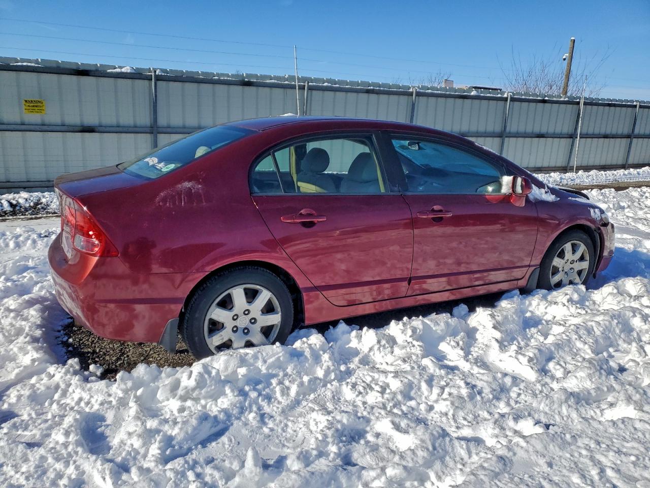 2008 HONDA CIVIC LX photo 3