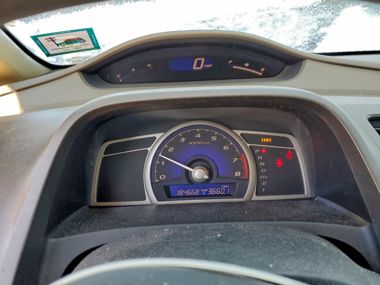 2008 HONDA CIVIC LX photo 9