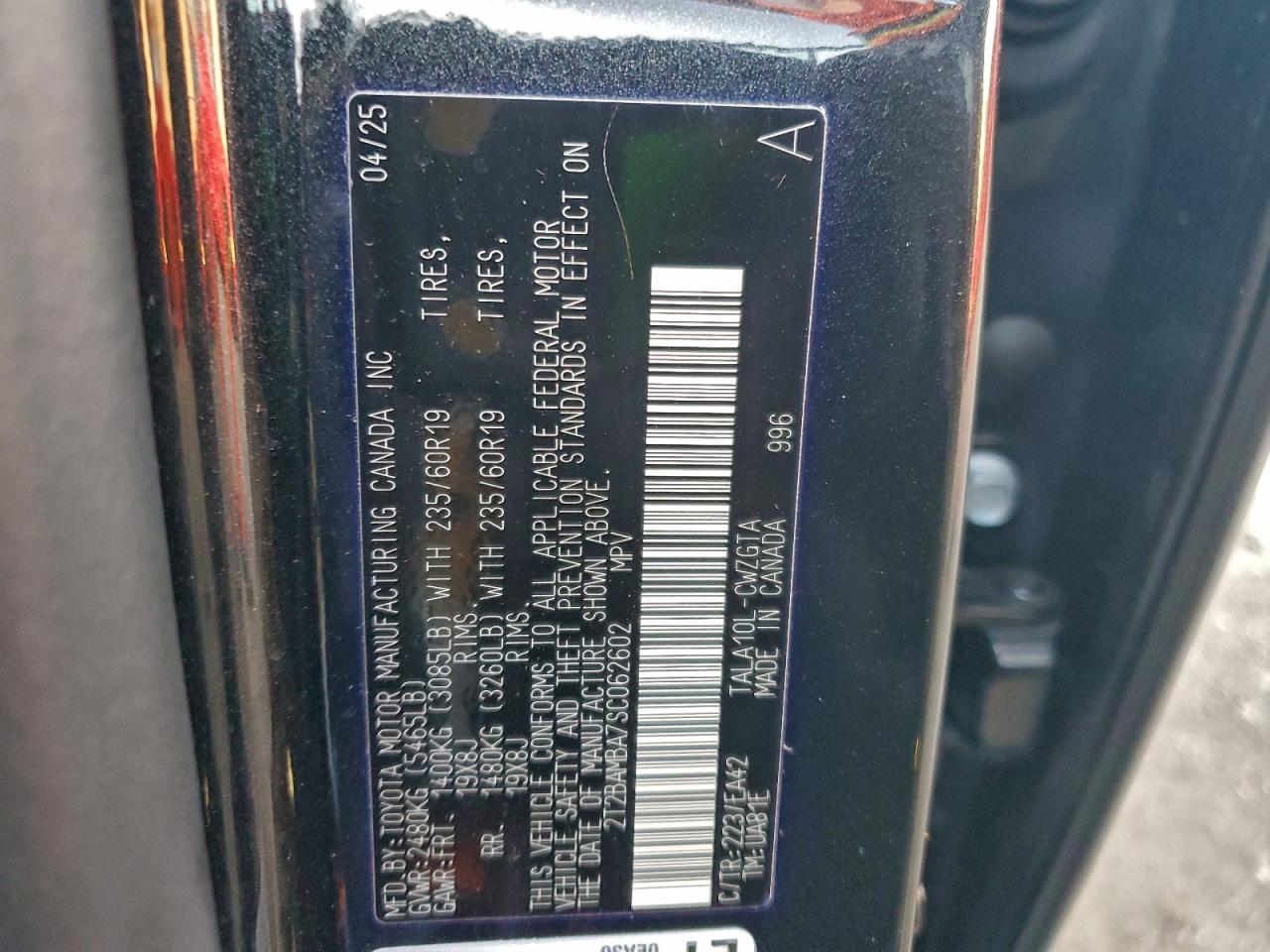 2025 LEXUS RX 350 BASE photo 14
