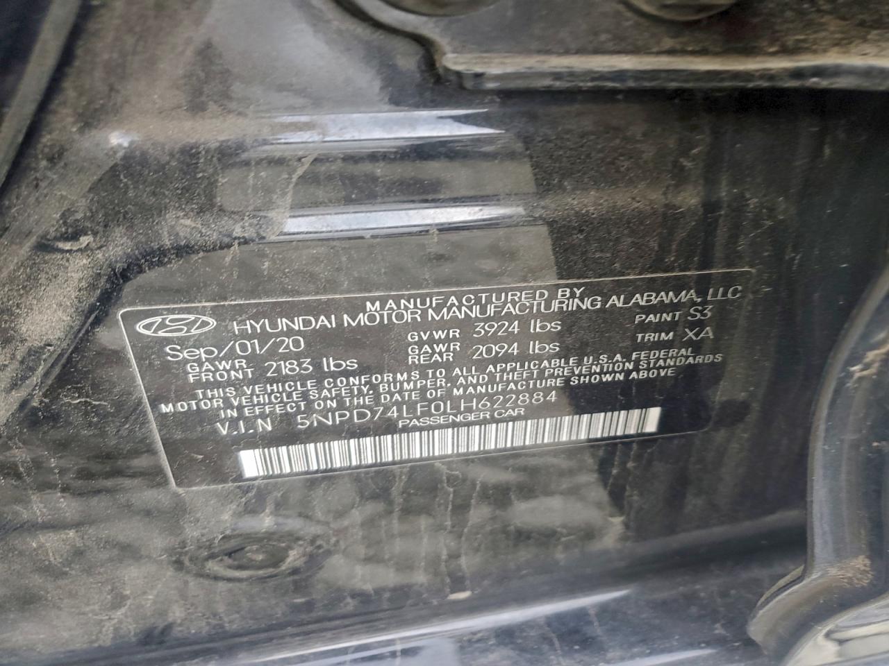 2020 HYUNDAI ELANTRA SE photo 12