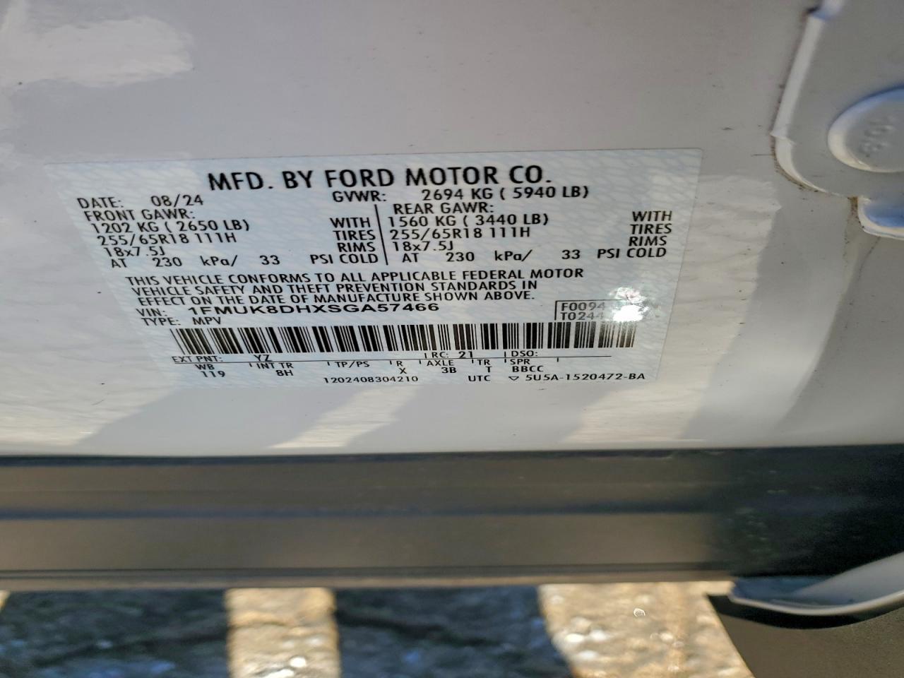2025 FORD EXPLORER ACTIVE photo 13