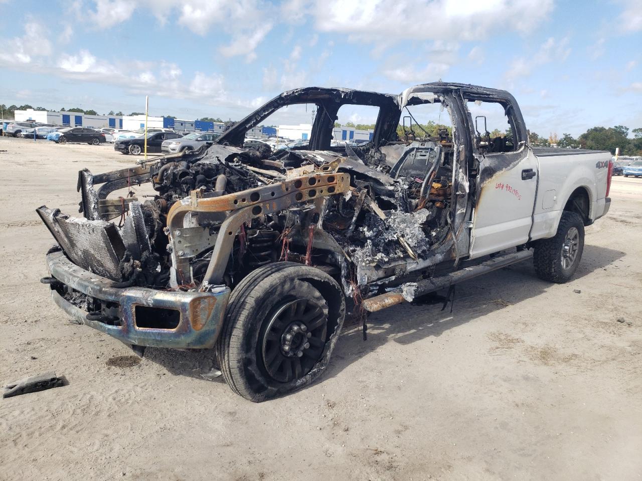 2019 FORD F250 SUPER DUTY — BURN damage — photo 1