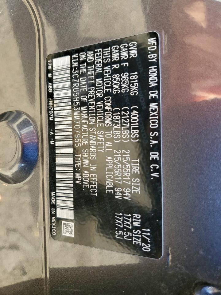2021 HONDA HR-V EX photo 13