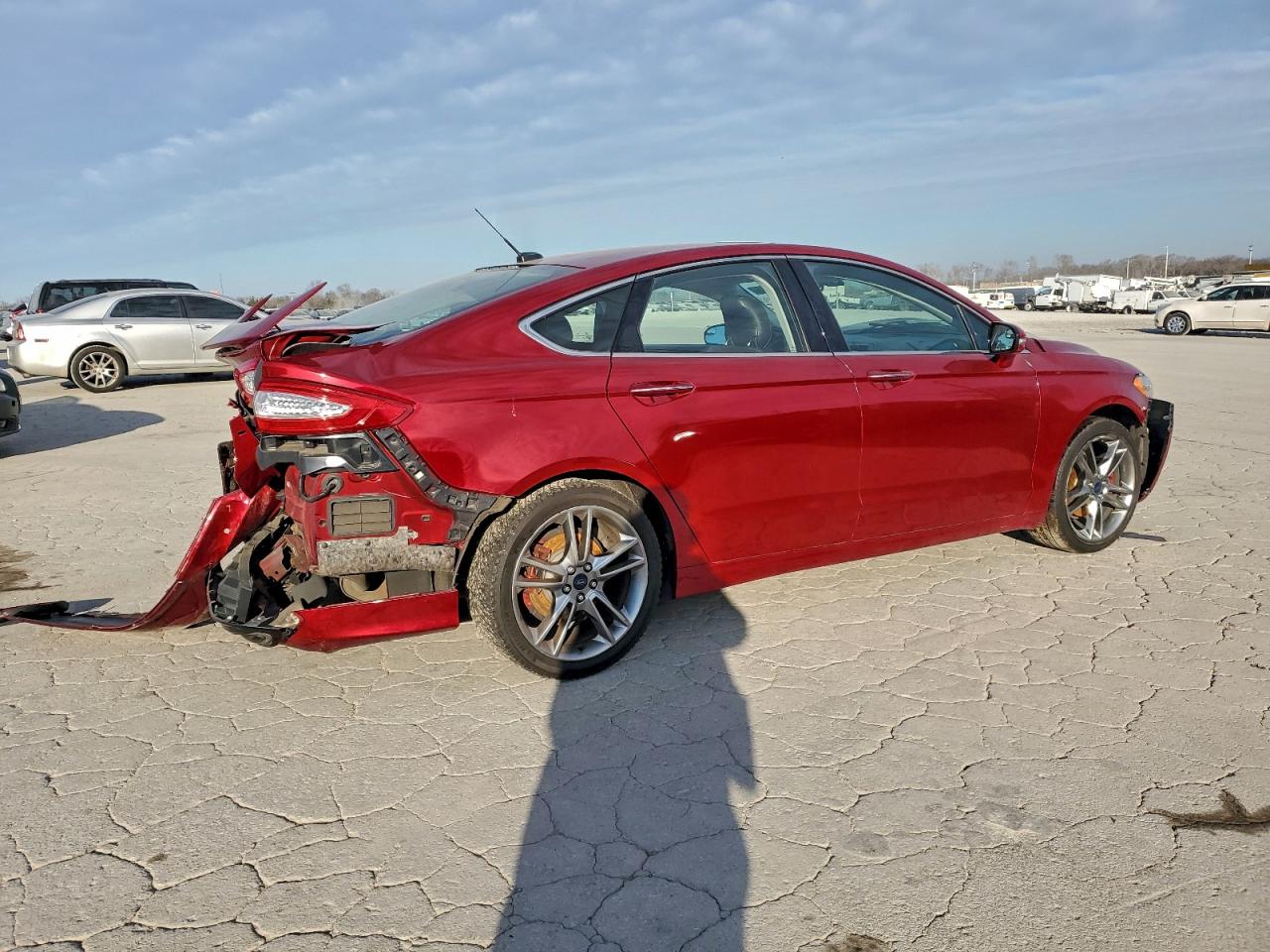 2014 FORD FUSION TITANIUM photo 3
