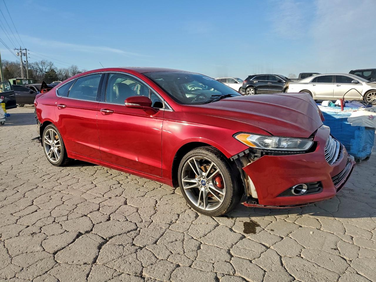 2014 FORD FUSION TITANIUM photo 4