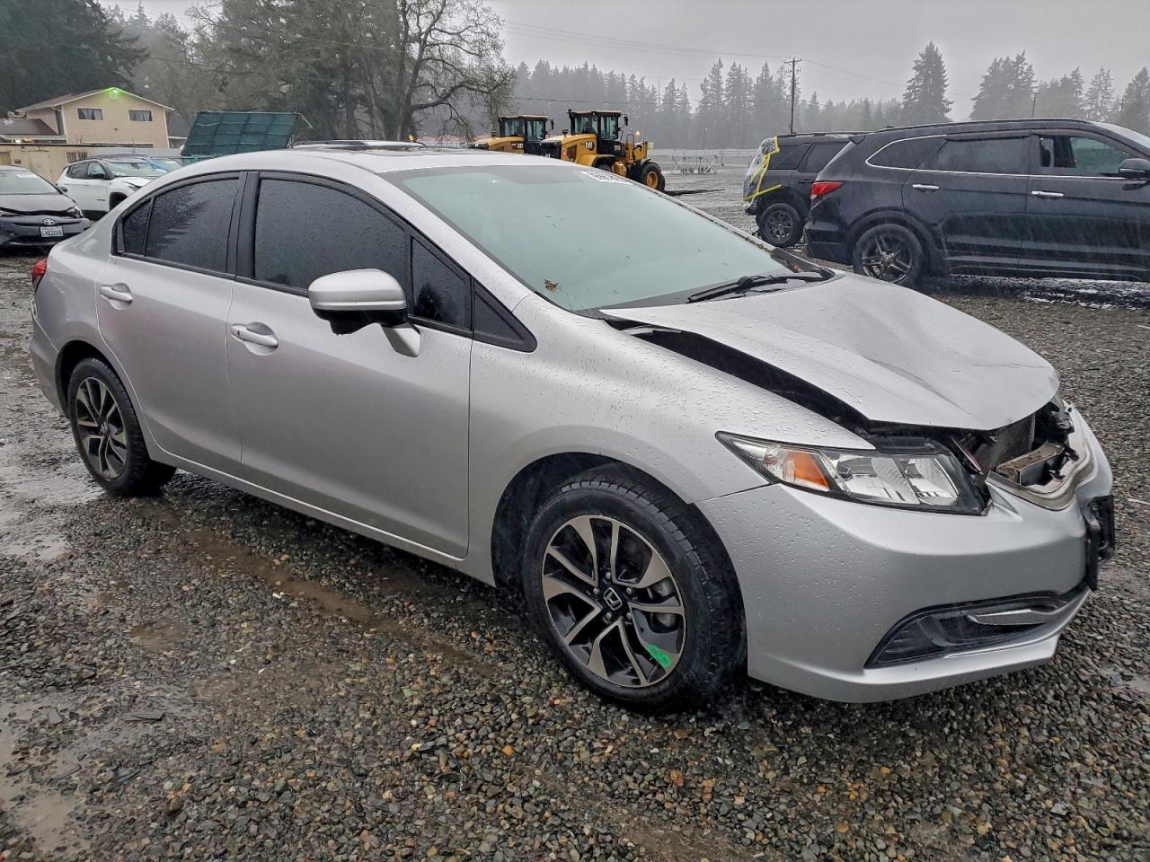 2014 HONDA CIVIC EX photo 4