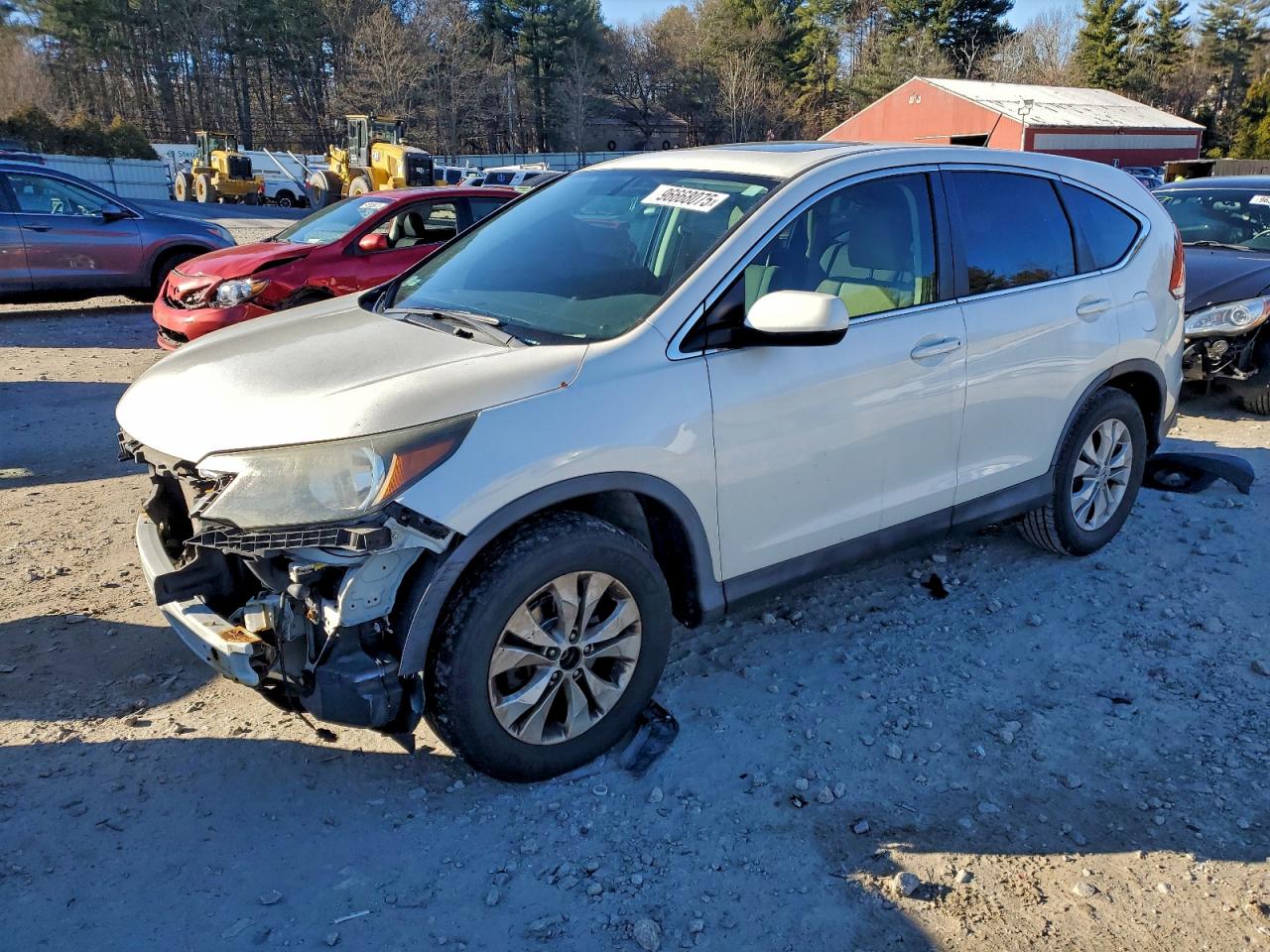 2014 HONDA CR-V EX — FRONT END damage — photo 1