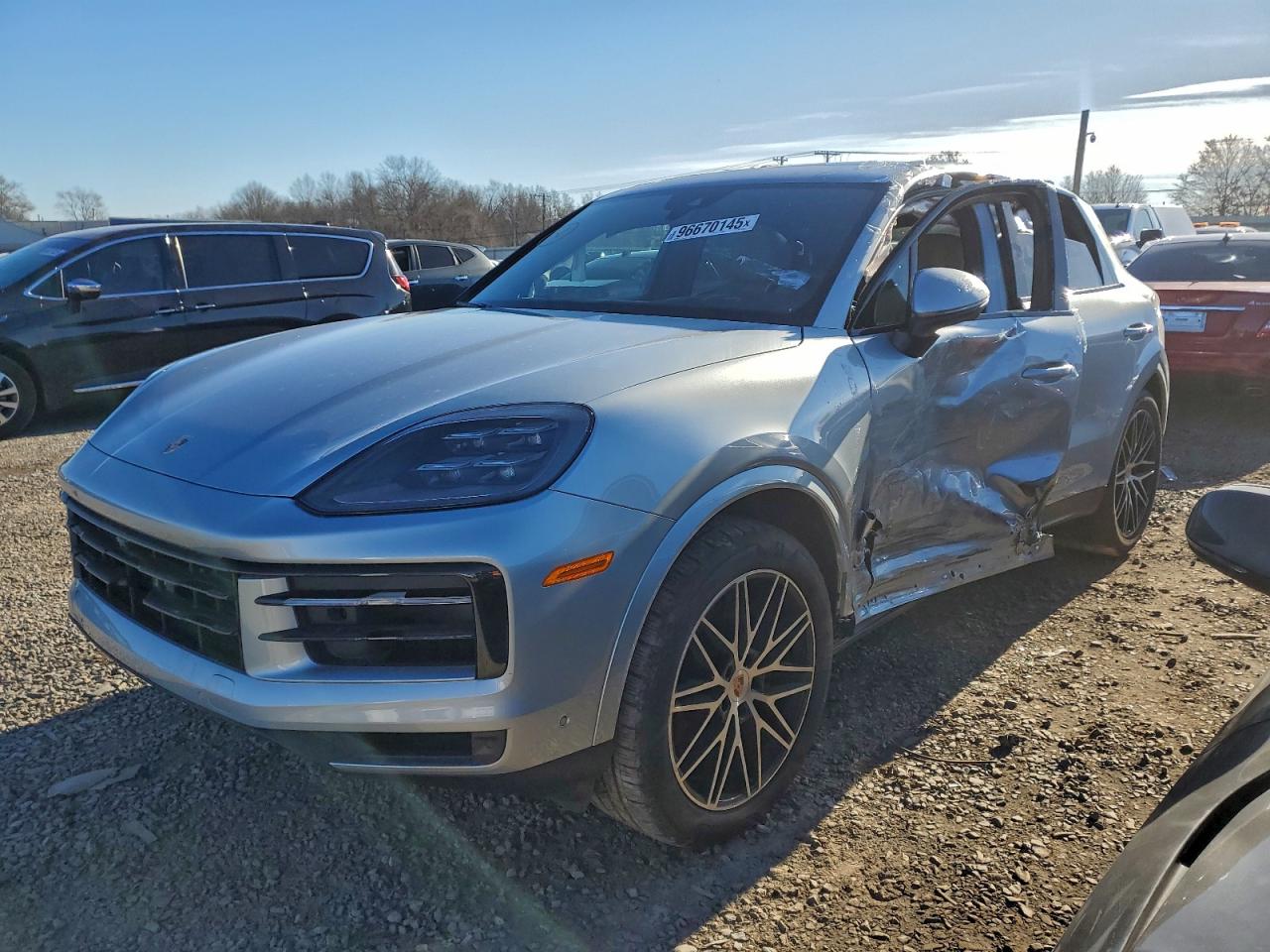2025 PORSCHE CAYENNE — SIDE damage — photo 1