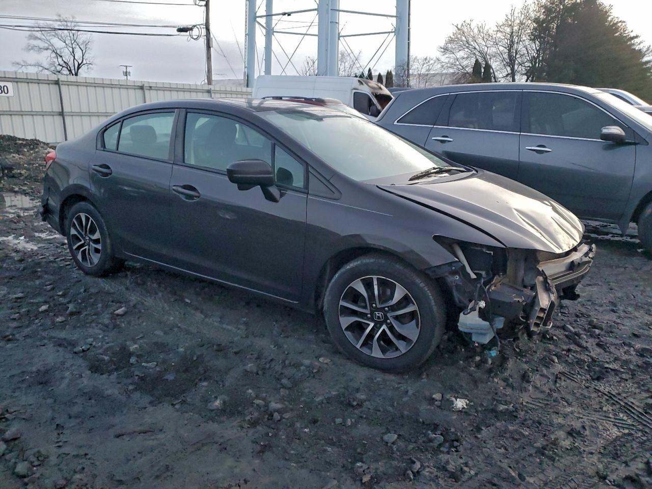 2014 HONDA CIVIC EX photo 4