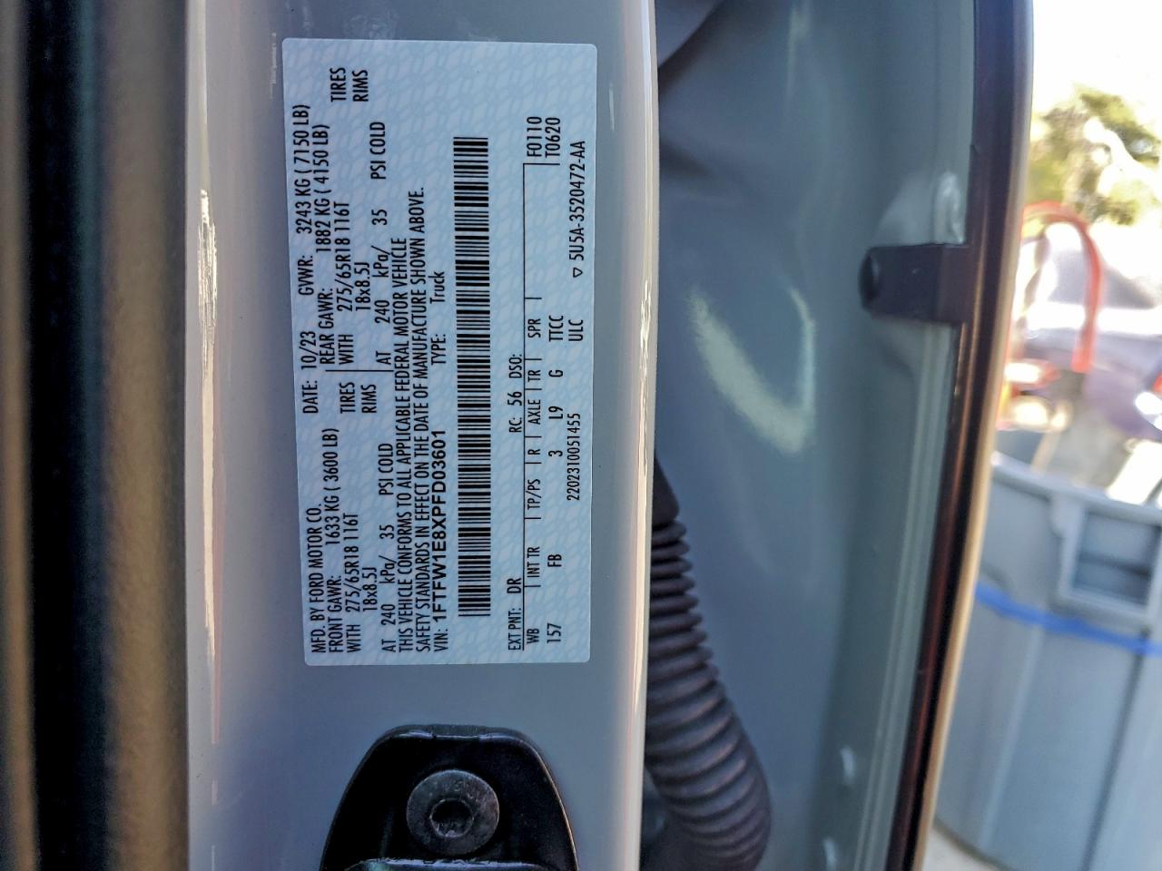 2023 FORD F150 SUPERCREW photo 13