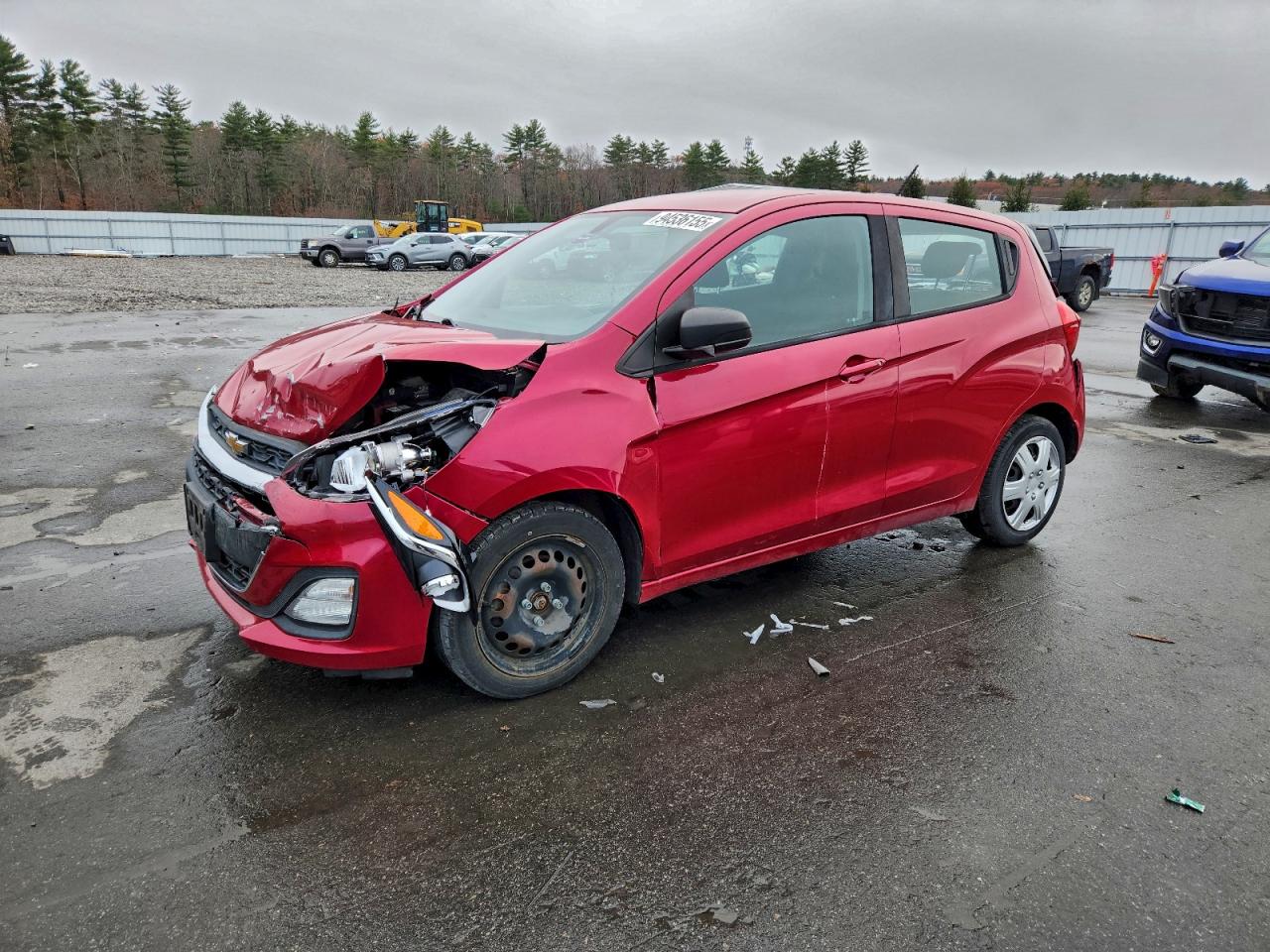 2019 CHEVROLET SPARK LS — REAR END damage — photo 1