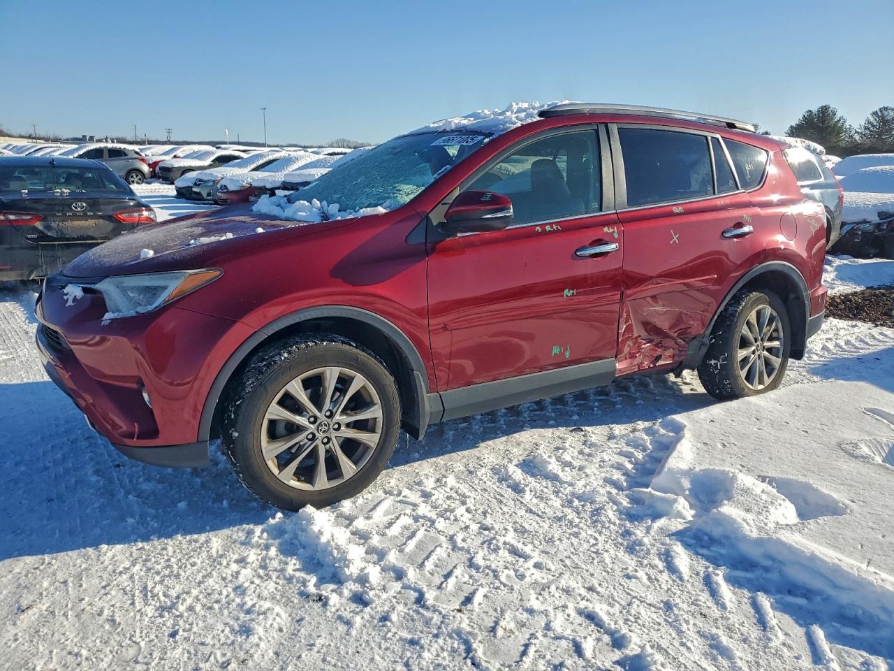 2018 TOYOTA RAV4 LIMITED — SIDE damage — photo 1