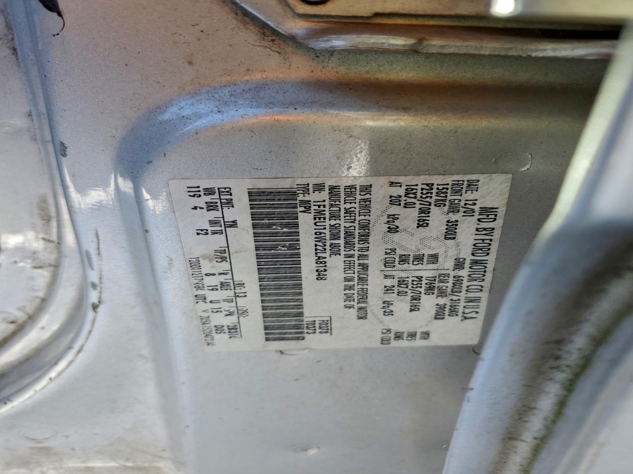 2002 FORD EXPEDITION XLT photo 13
