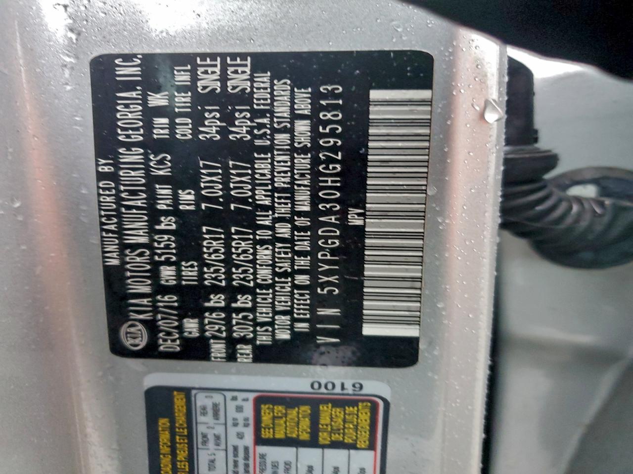 2017 KIA SORENTO LX photo 14