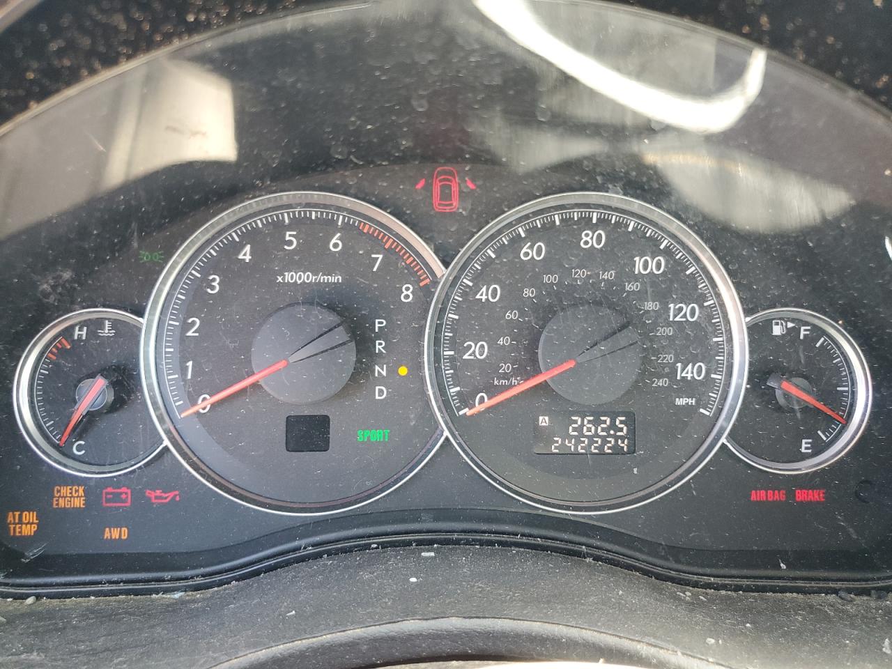 2008 SUBARU OUTBACK photo 9