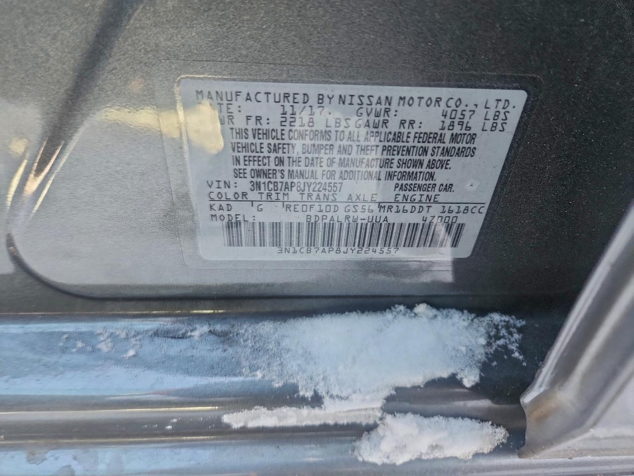 2018 NISSAN SENTRA SR TURBO photo 13