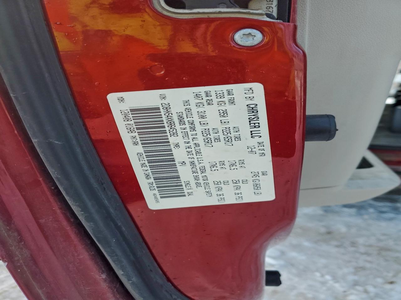 2008 DODGE GRAND CARAVAN SXT photo 13