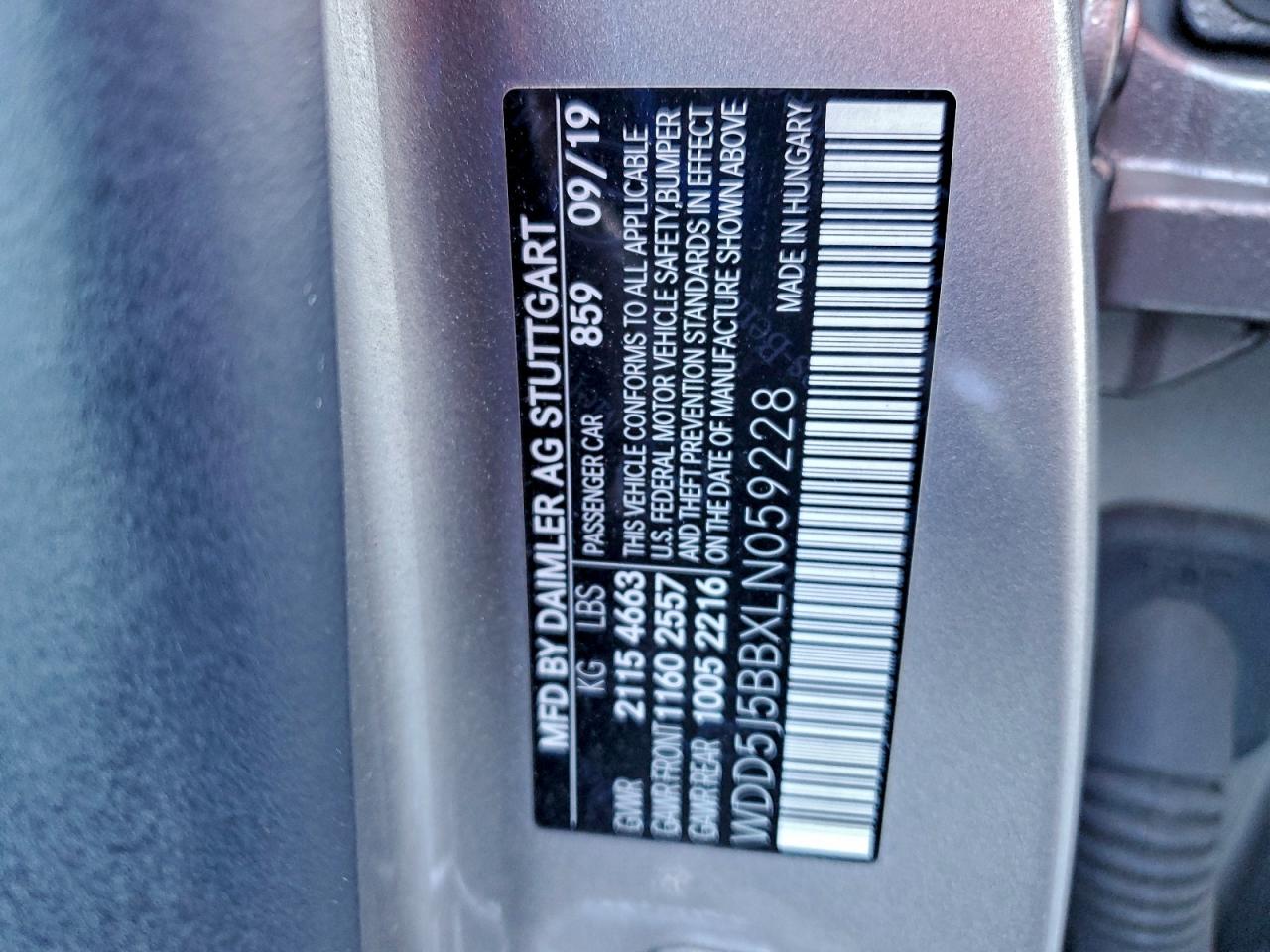 2020 MERCEDES-BENZ CLA AMG 35 4MATIC photo 13