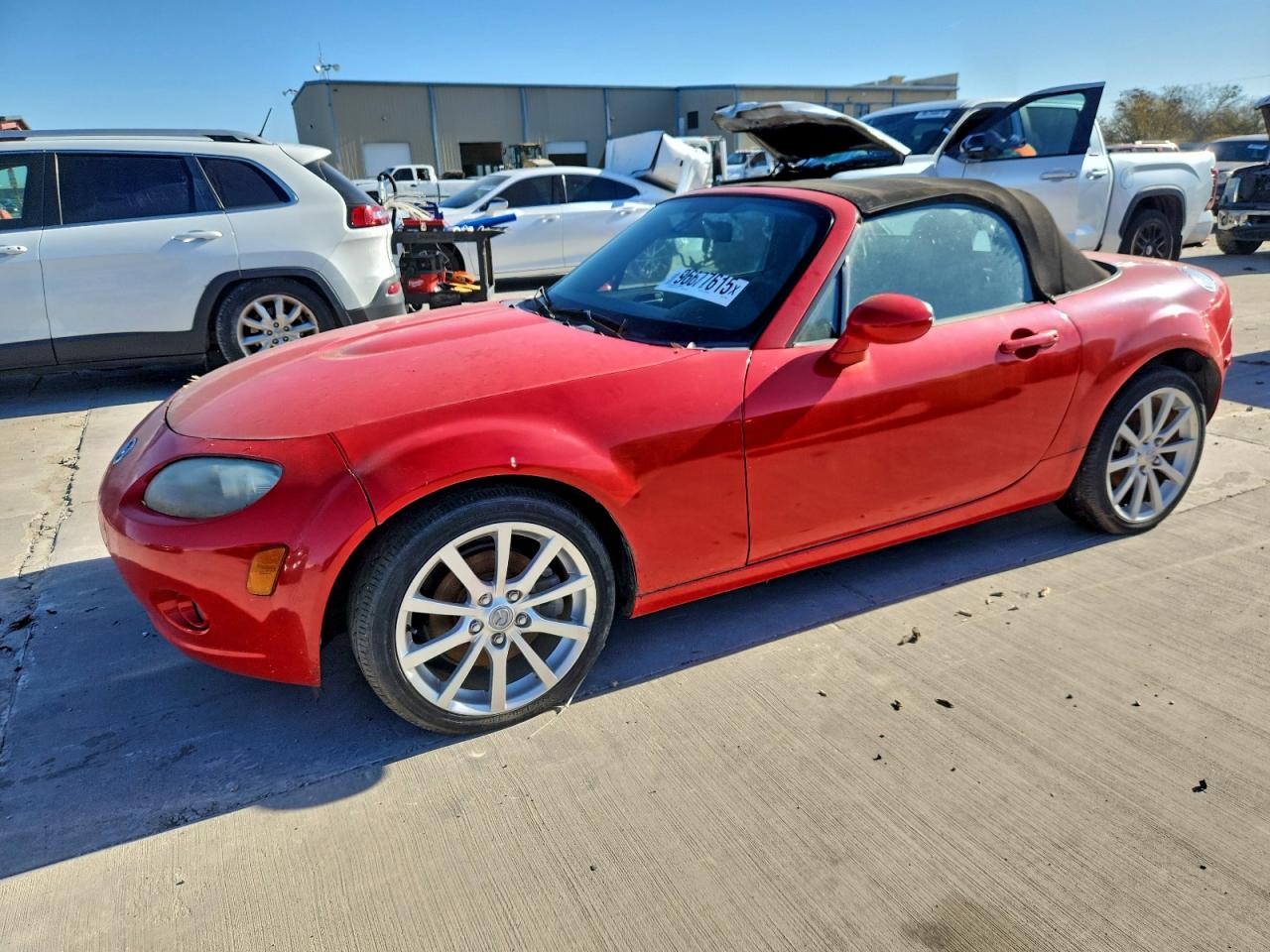 2007 MAZDA MX-5 MIATA — REAR END damage — photo 1