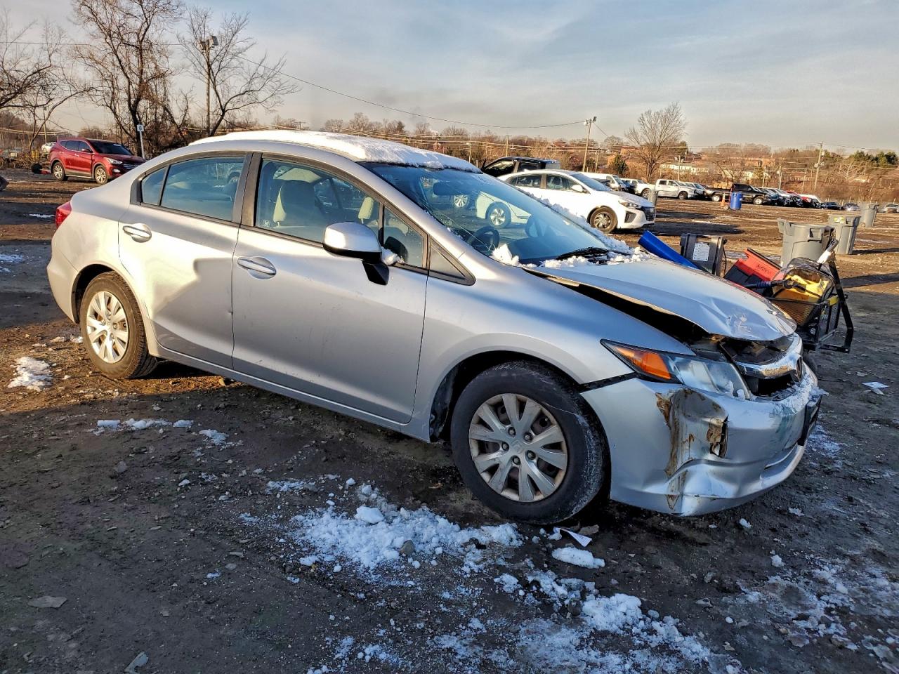 2012 HONDA CIVIC LX photo 4