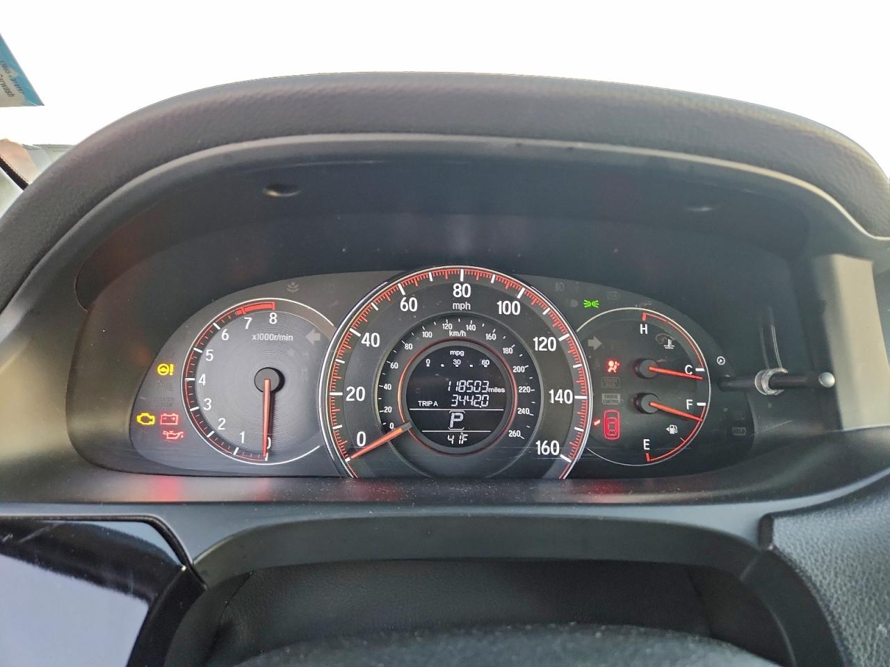 2016 HONDA ACCORD LX-S photo 9
