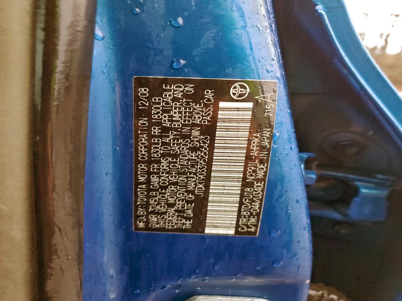 2009 TOYOTA YARIS photo 49