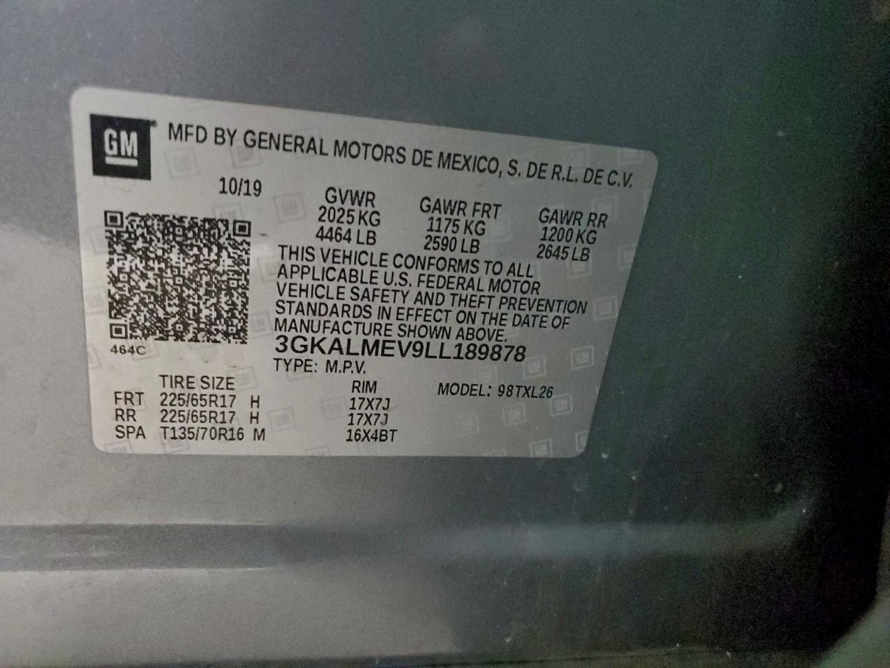 2020 GMC TERRAIN SLE photo 13
