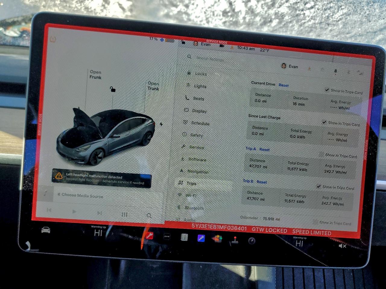 2021 TESLA MODEL 3 photo 9