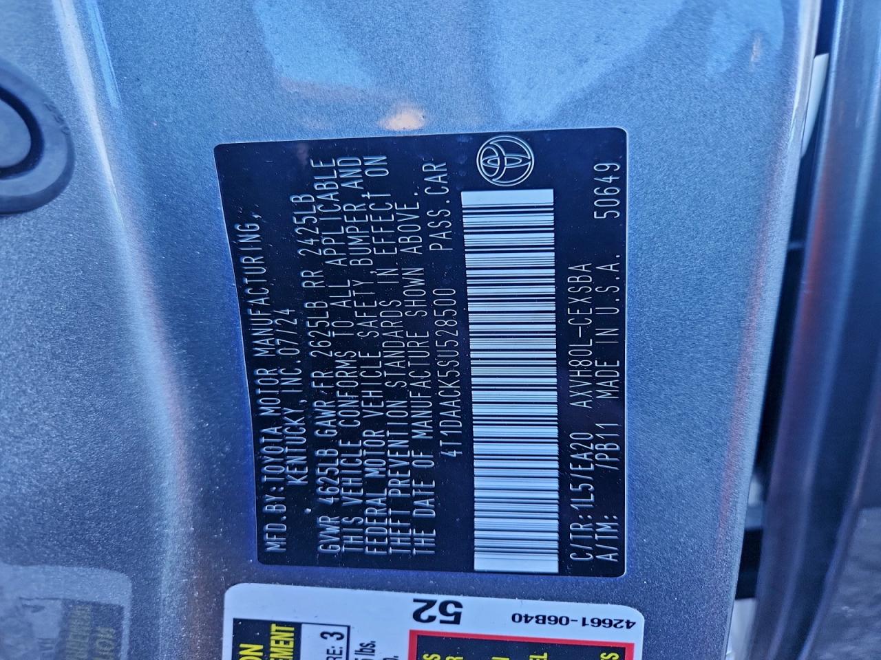 2025 TOYOTA CAMRY XSE photo 13