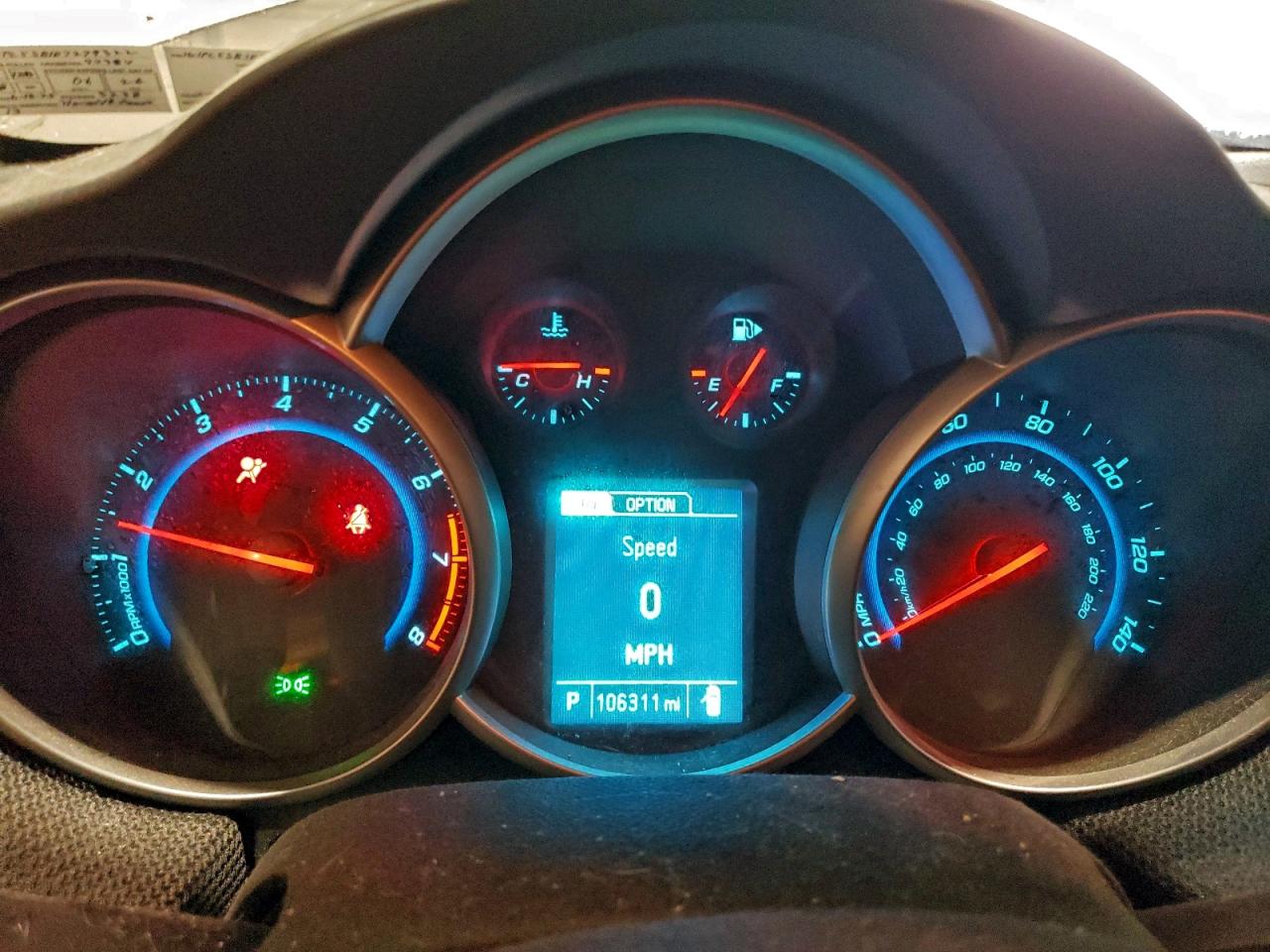 2013 CHEVROLET CRUZE LT photo 9
