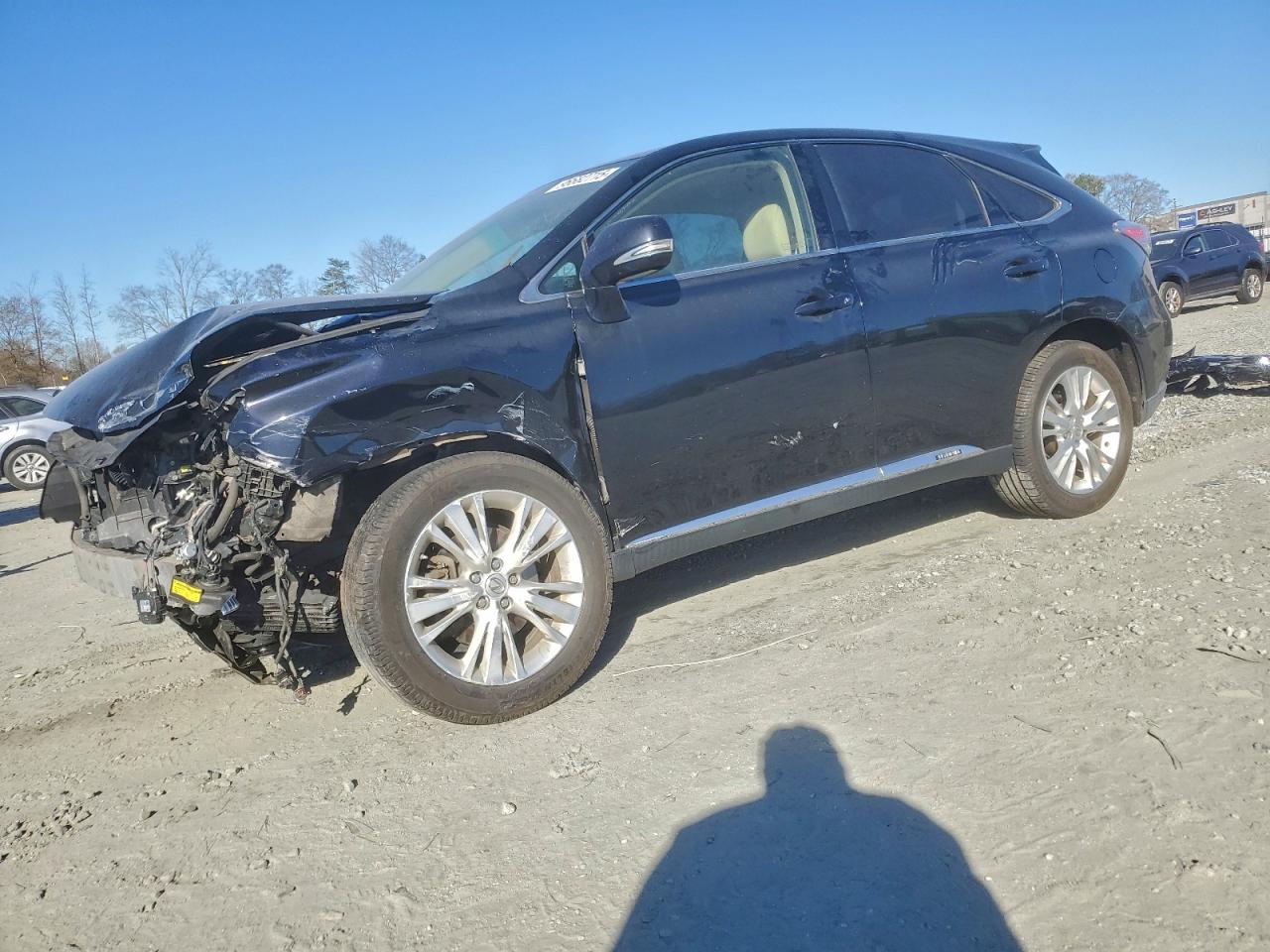 2011 LEXUS RX 450H — FRONT END damage — photo 1