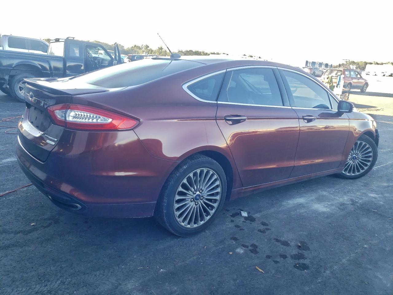 2015 FORD FUSION TITANIUM photo 3