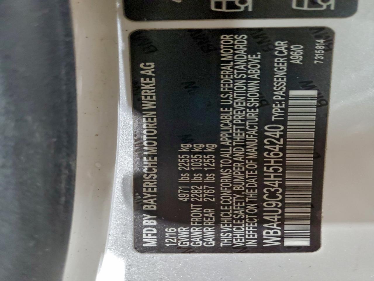 2017 BMW 430XI photo 12