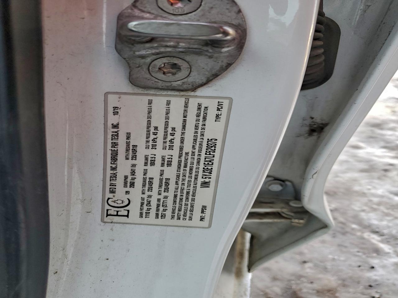 2020 TESLA MODEL 3 photo 12