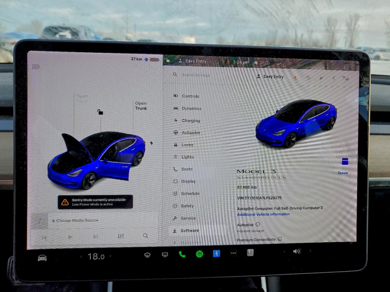2020 TESLA MODEL 3 photo 9