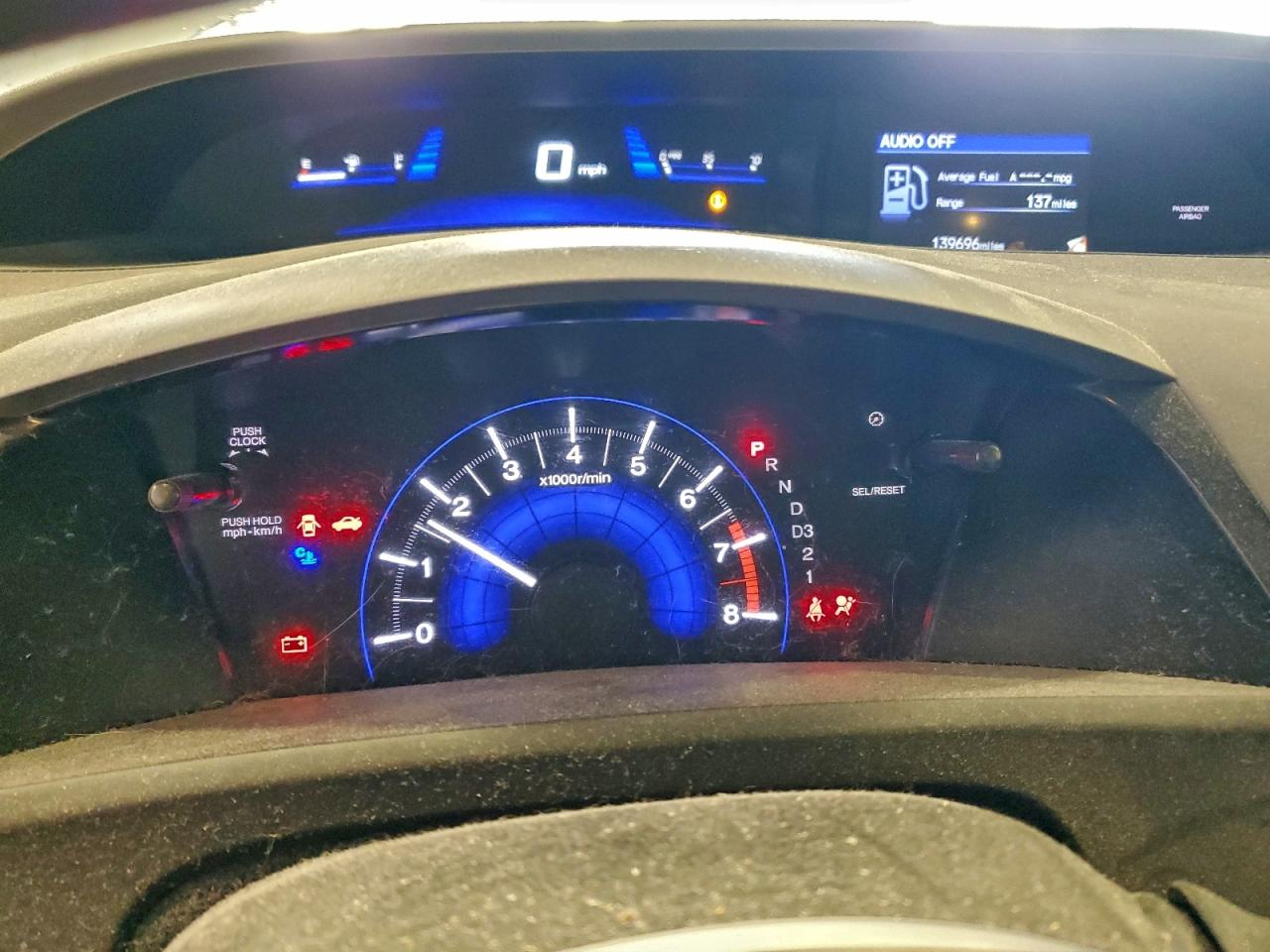 2012 HONDA CIVIC LX photo 9