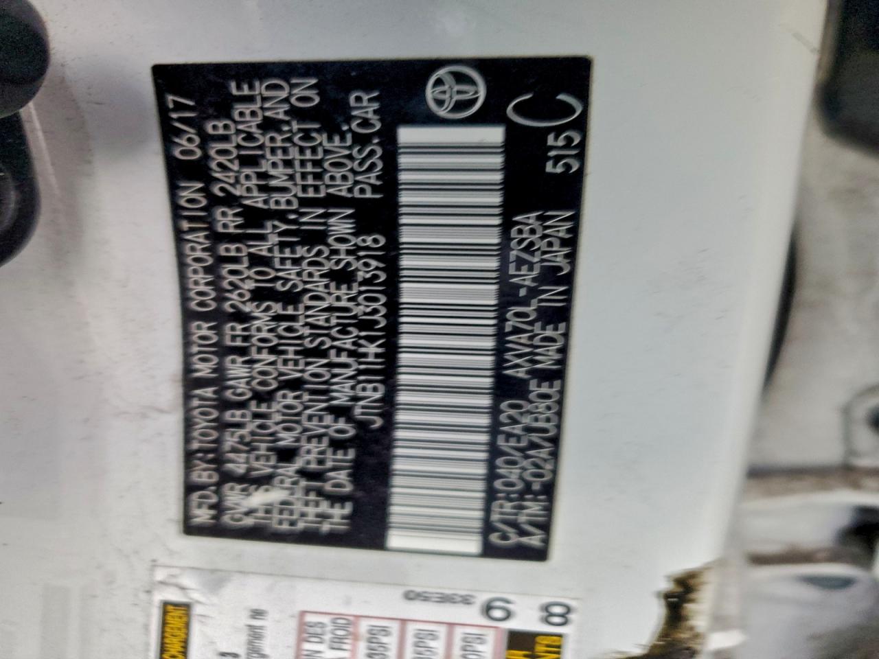 2018 TOYOTA CAMRY SE photo 12
