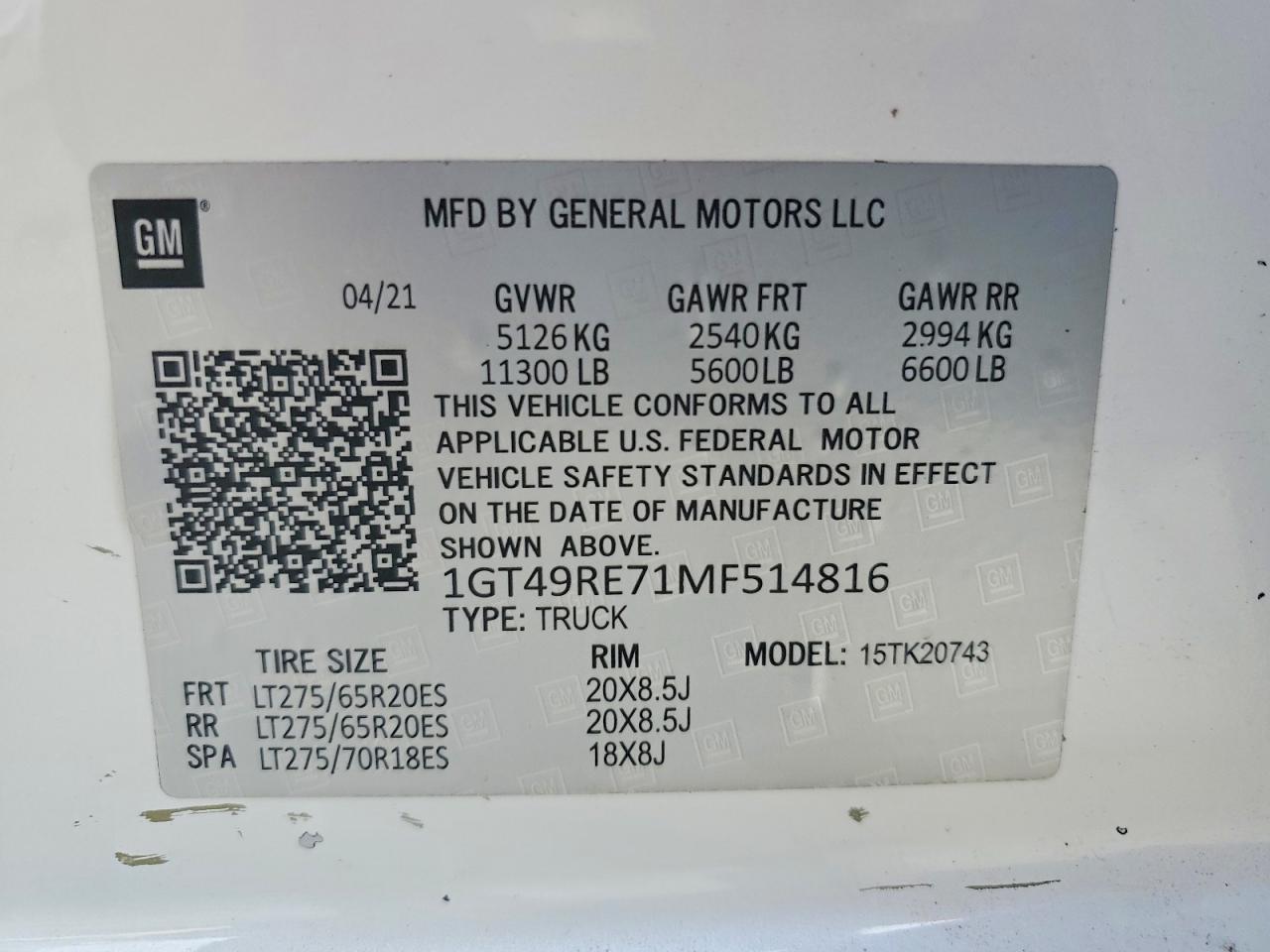 2021 GMC SIERRA K2500 DENALI photo 13